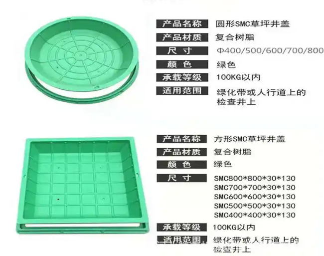 河池树脂复合种植井盖展示