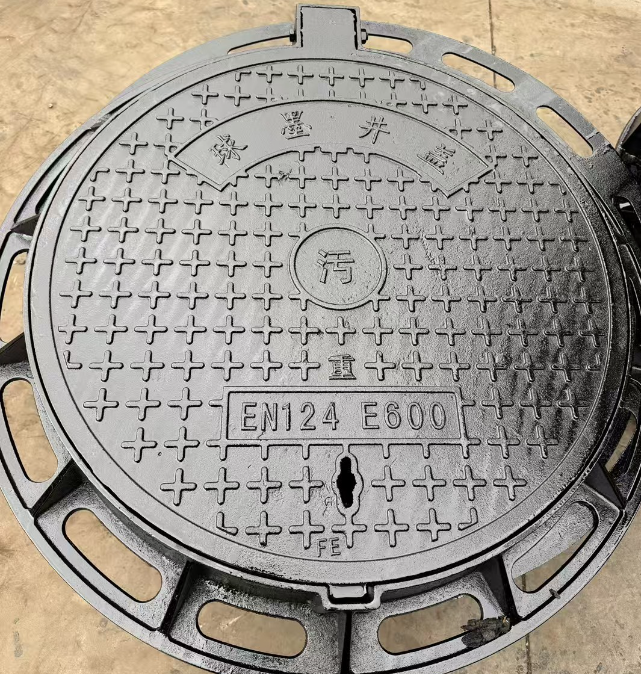 河池球墨铸铁五防井盖展示